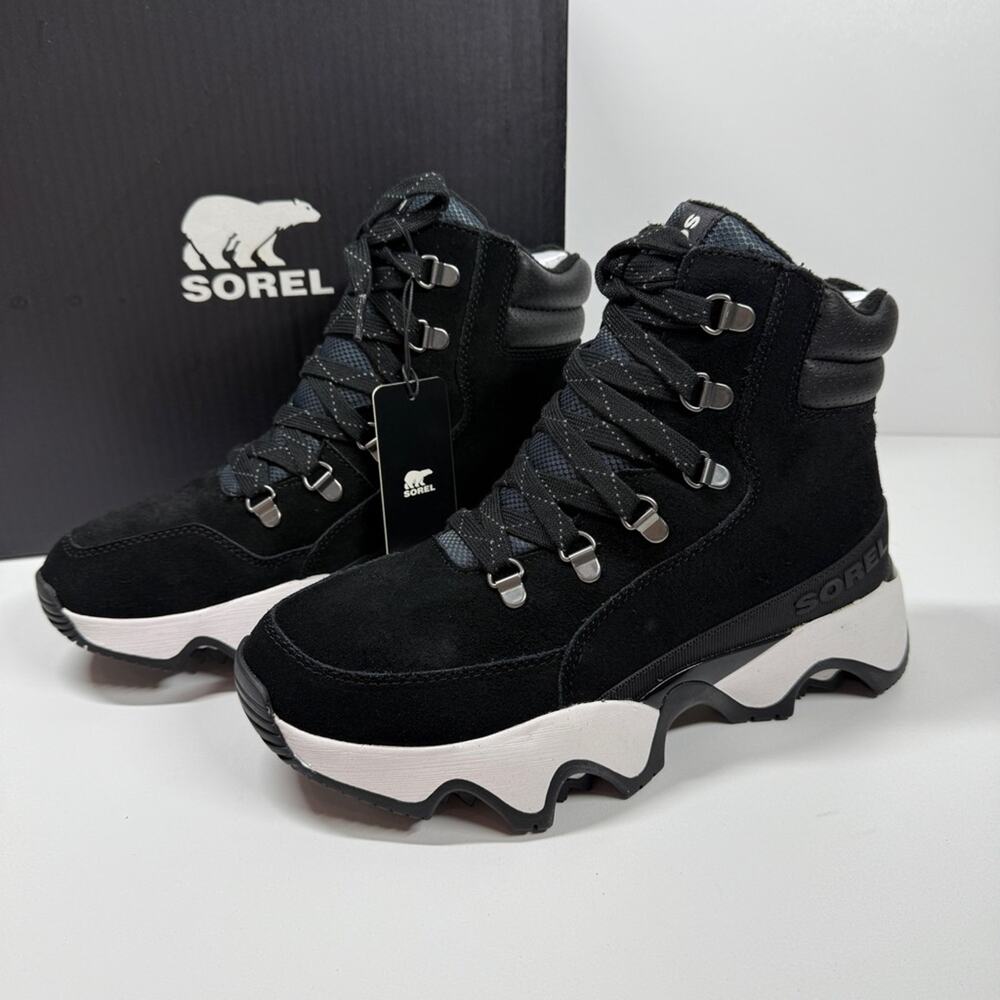 NIB Sorel Kinetic™ Impact Conquest Plus Women's Waterproof Boot Size:8